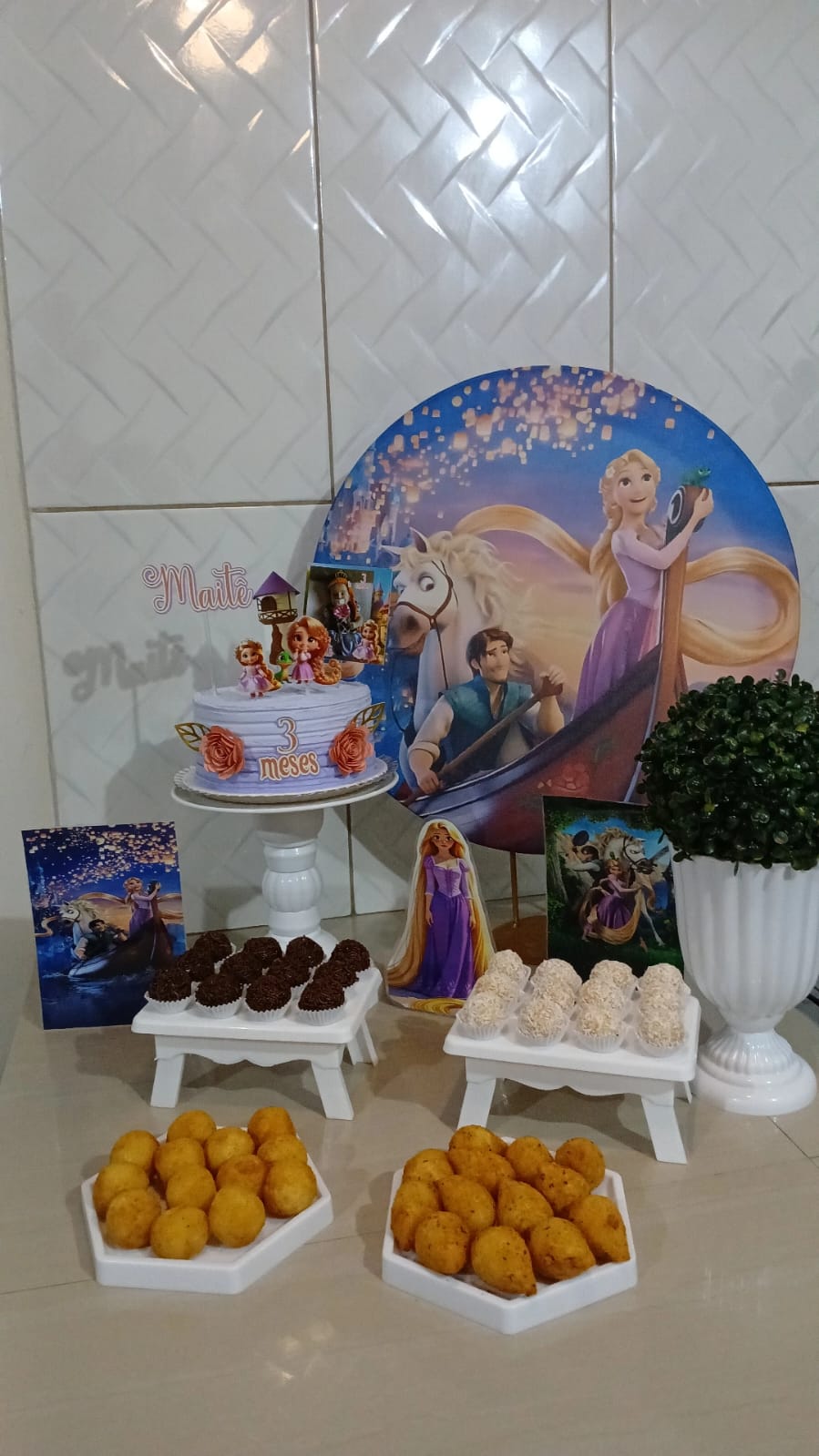 Festa tema Rapunzel